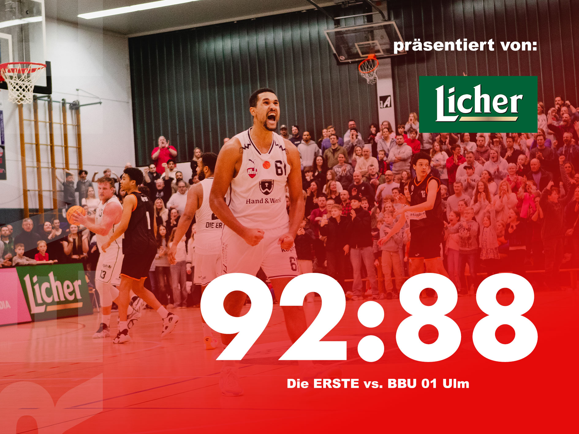 Siegesserie der Licher Basketballer setzt sich fort